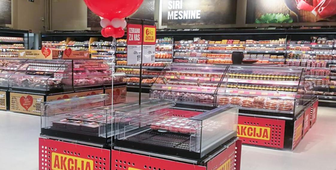 Epta International renews the shopping experience at Mercator of Kranj in Slovenia